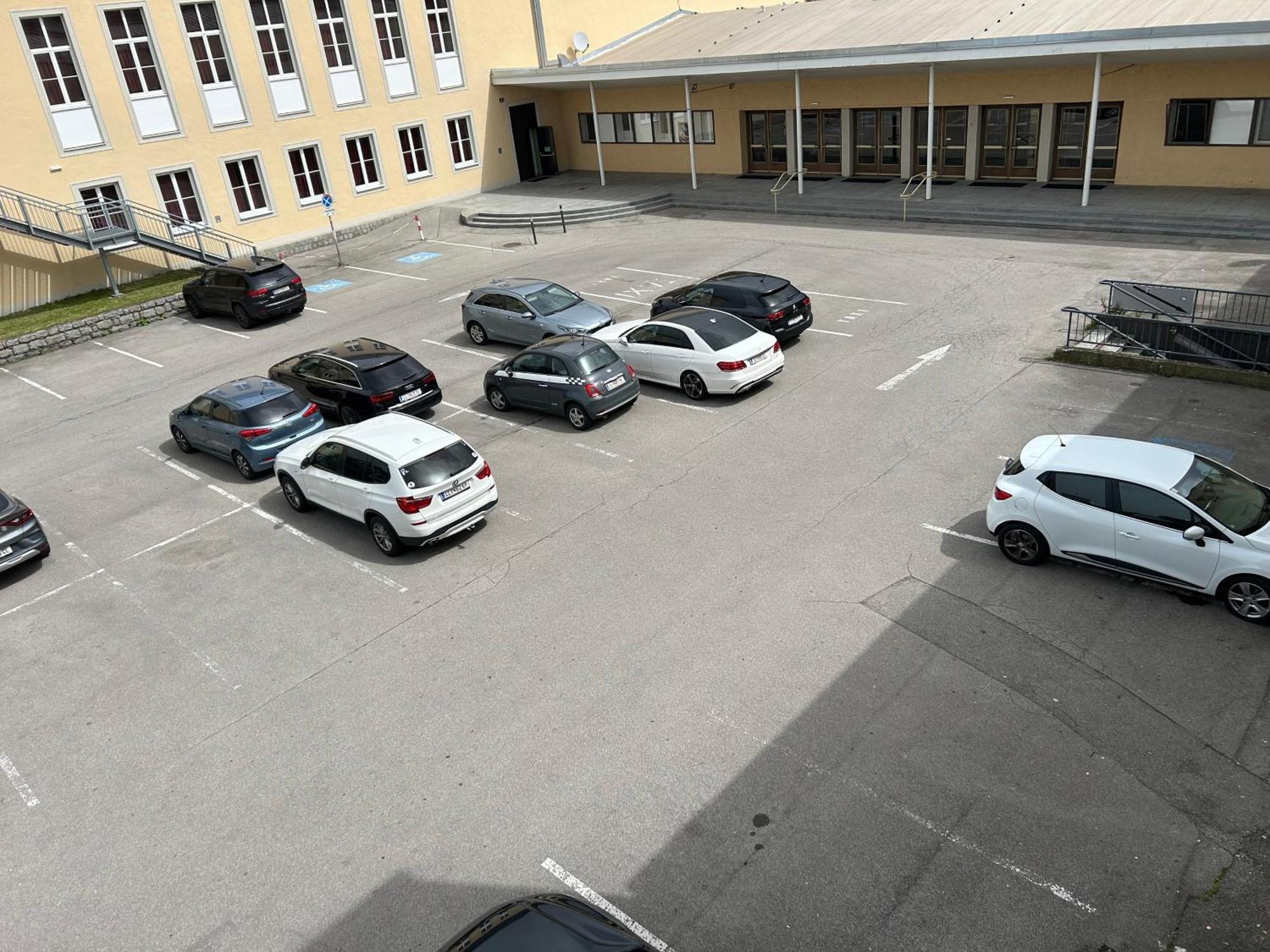 "Am Limes" Hotel Enns Exterior foto